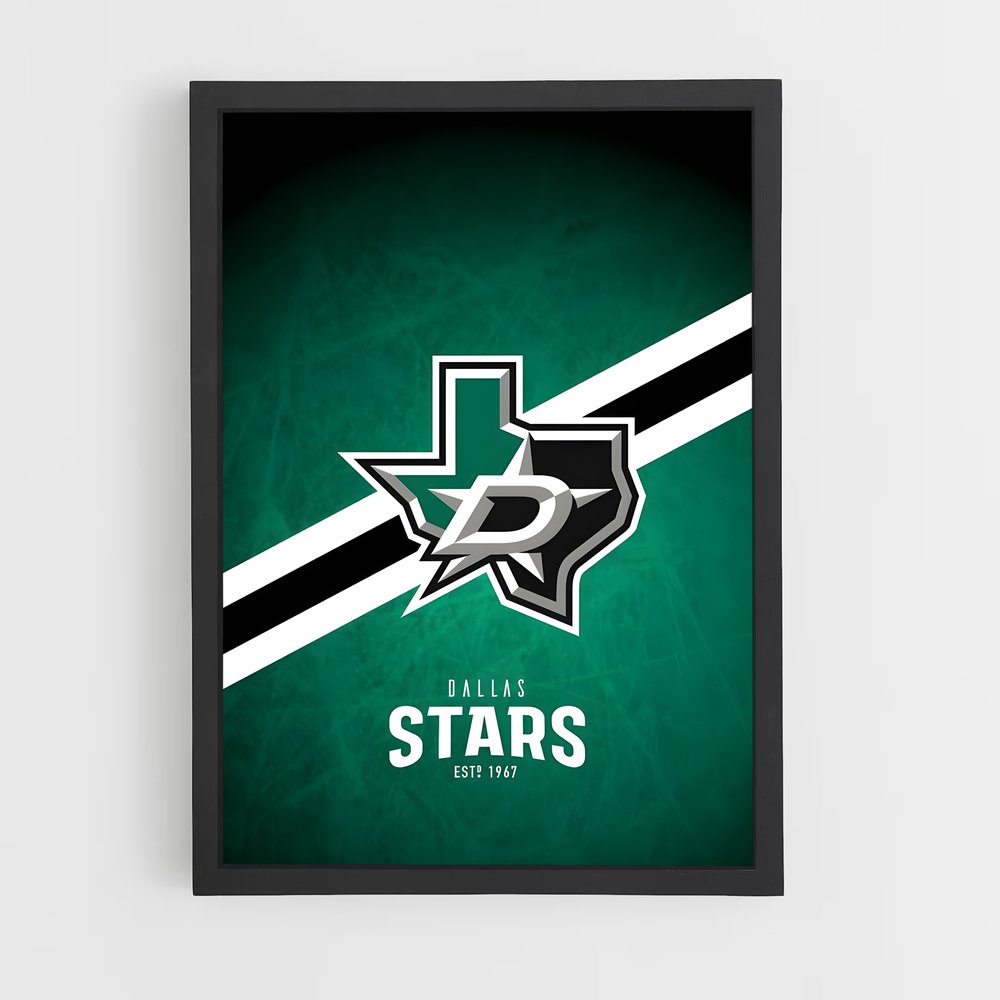 Poster Stars of Dallas – affiche Hockey sur glace (vue 2)